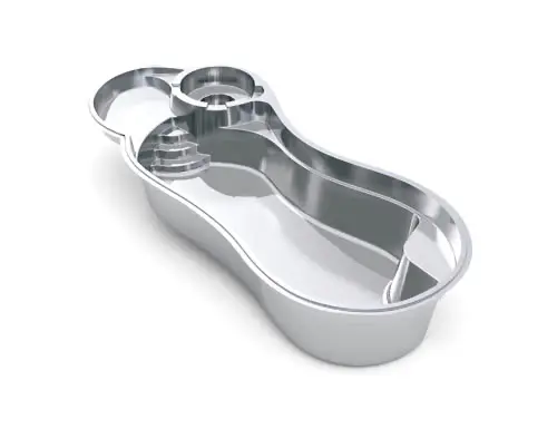 The Allure™ Fiberglass Pool 3D image