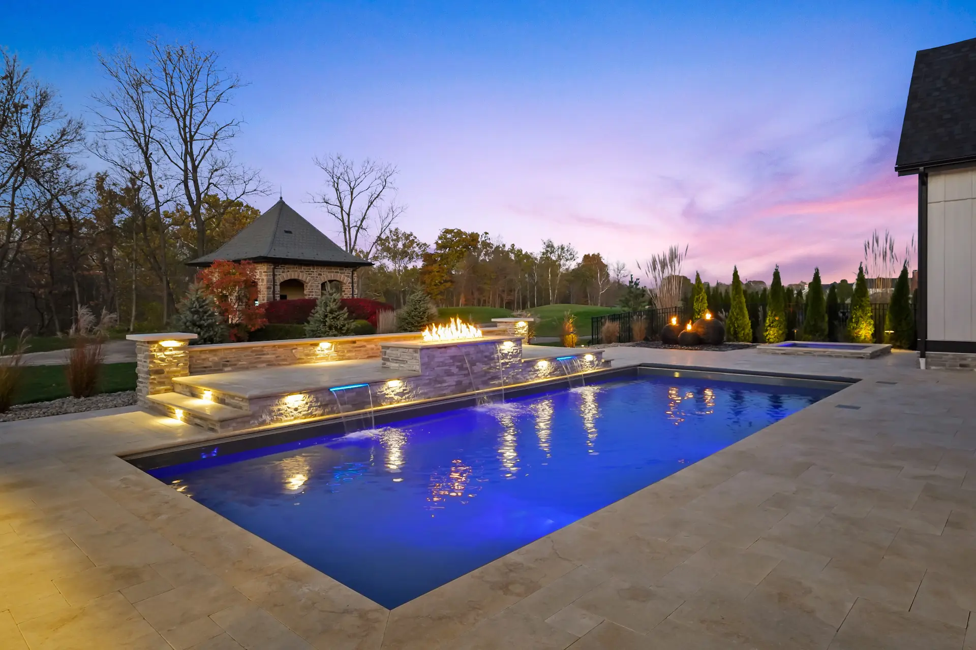 modern fiberglass pool designs modern fiberglass pool designs for central Illinois